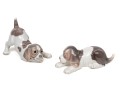 Duo Lladro Porcelain Puppies