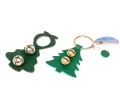 Duo Of Festive Christmas Tree Jingle Bells