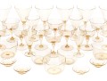35 Piece Mid Century Murano Glass Service