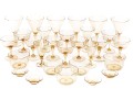 35 Piece Mid Century Murano Glass Service