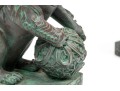 Pair Of Decorative Resin Foo Dogs