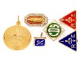 Group Of 14k Gold And Enamel Jewelry