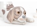 Duo Lladro Porcelain Puppies