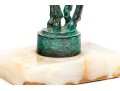 Beautiful Cast Bronze Pegasus In Verde Patina
