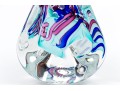 Michael Schmidt And Sonia Rhea Art Glass Paperweight, 1992