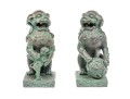 Pair Of Decorative Resin Foo Dogs