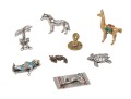 Playful Collection Of Assorted Metal Decorative Objects