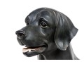 Resin Figure Of A Seated Labrador Dog