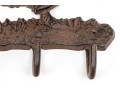 Playful Cast Iron Dog Form Coat Hook
