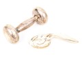 Tiffany & Co. Sterling Silver Infant's Rattle And Feeding Spoon