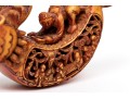 Group Of Two Chinese Carvings, Including A Soapstone Buddha Seal