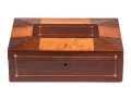 19th Century Specimen Marquetry Jewelry Box