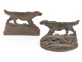 Pair Of English Setter Form Cast Bookends