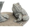 Garden Sculpture Putti With Frog