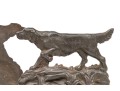 Pair Of English Setter Form Cast Bookends