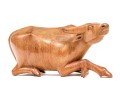 Decorative Carved Wood Water Buffalo