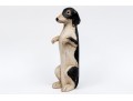 Camden Maine Carved And Painted Wood Dog, 1992