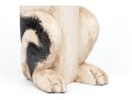 Camden Maine Carved And Painted Wood Dog, 1992