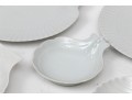 Assembled Set Of Porcelain Shell Bowls
