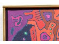 Frank Hamilton (American [CA], 1923-2015) Acrylic On Canvas, Abstract, 1965