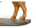 Decorative Painted Iron Golden Retriever Door Stop