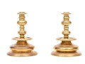 Pair Of Handsome Brass Candlesticks