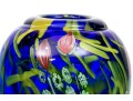 Art Glass Flower Motif Vase