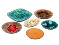 Collection Of Six Enamelware Plates