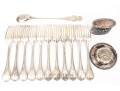 Group Of Coin Silver Forks And Small Items    25.835 Troy Ozs. 