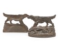 Pair Of English Setter Form Cast Bookends