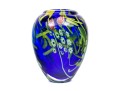 Art Glass Flower Motif Vase