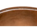 Oversized Solid Copper Revere Form Punch Bowl