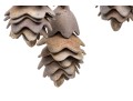 Whimsical Faux Bois Pinecone Windchime