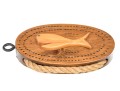 Pine Farm Crafts MA Whale Motif Cribbage Board
