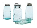 Collection Of Four Vintage Glass Bottles