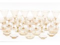 35 Piece Mid Century Murano Glass Service