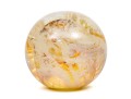 Josh Simpson (American [CT], B. 1949) Signed Art Glass Planet Paperweight, 1993
