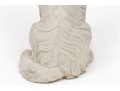 Cast Stone Seated Retriever Puppy