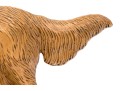 Decorative Painted Iron Golden Retriever Door Stop