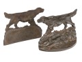 Pair Of English Setter Form Cast Bookends