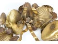 Decorative Brass And Copper Marine Motif Wreath