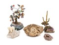 Collection Of Geodes And Decorative Objects