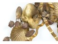 Decorative Brass And Copper Marine Motif Wreath