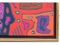 Frank Hamilton (American [CA], 1923-2015) Acrylic On Canvas, Abstract, 1965