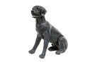 Resin Figure Of A Seated Labrador Dog
