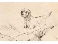 Mason Ltd Ed Lithograph, English Setters, 1941