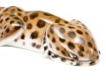German Rosenthal Hand-Painted Porcelain Crouched Leopard