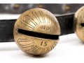 Festive Leather And Brass Sleigh Bells