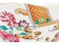 Mottahedeh Vista Alegre Hand-painted Porcelain Lobed Bowl