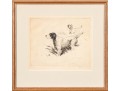 Mason Ltd Ed Lithograph, English Setters, 1941